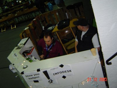 info desk