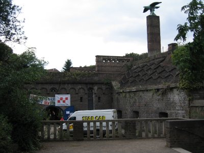 fort with eagle